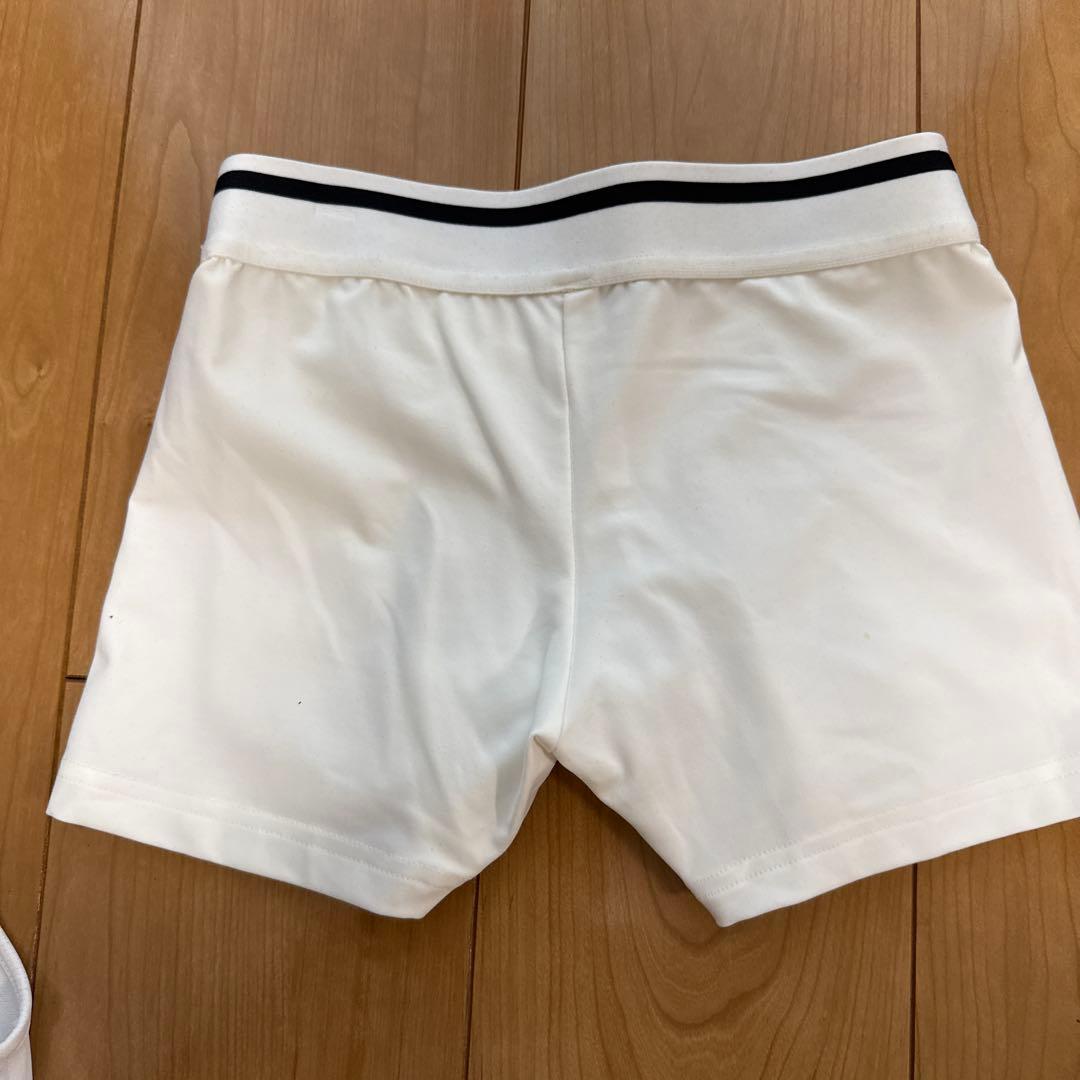 adidas テニススカート 上下 セット ホワイト Mサイズ (6/6)