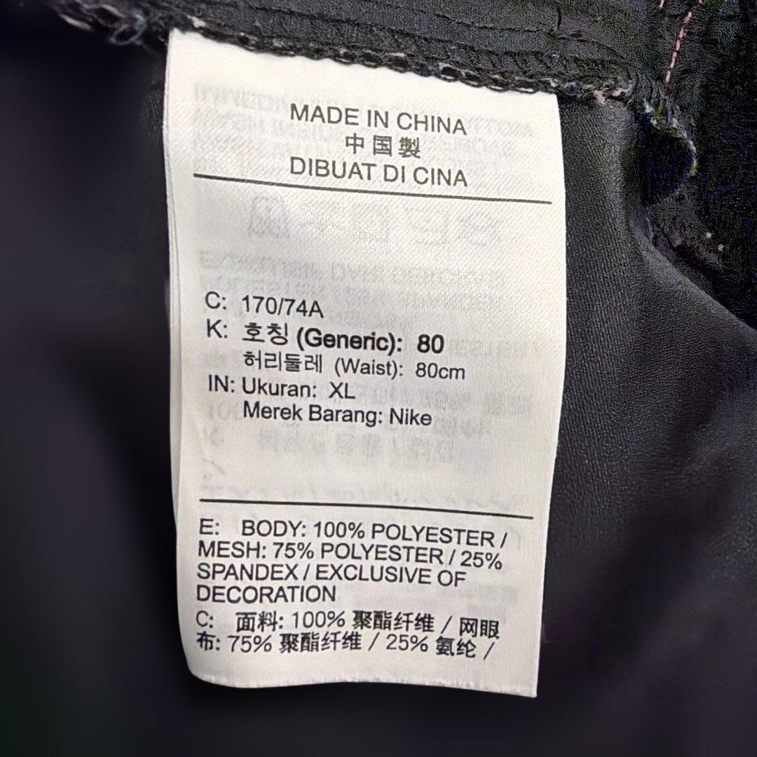 NIKE フレアスカート ブラック ピンク XL (5/5)
