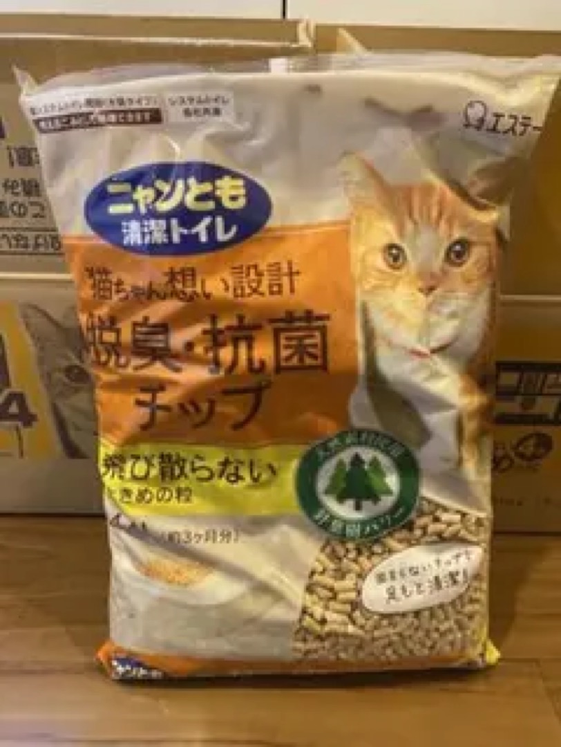 【バラ売可】ニャンとも清潔トイレ 抗菌・消臭チップ 4.4L 13個 (4/4)