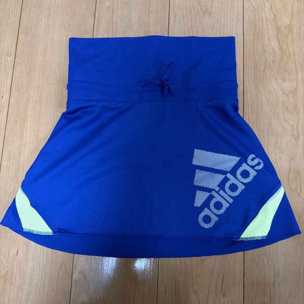 adidas CLIMLITE スカート レディースM p青