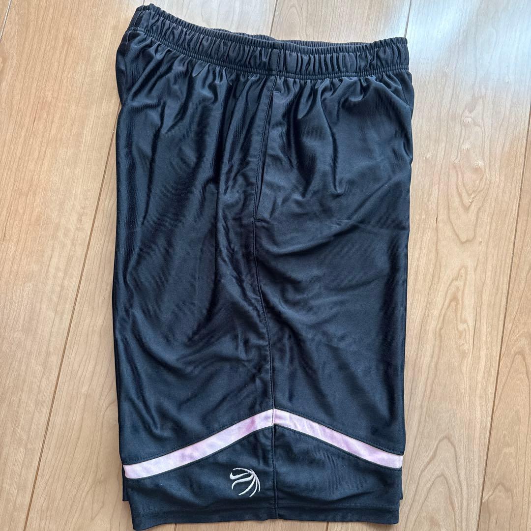 Nike DRI-FIT レディース バスケットボールパンツ 黒/ピンク (6/6)