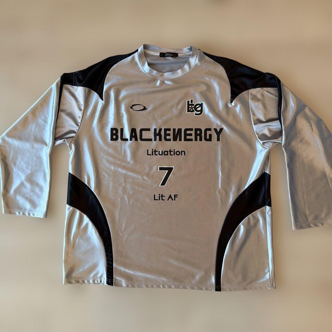 BLACKENERGY ナンバリング 長袖Tシャツ 韓流 光沢 (2/4)