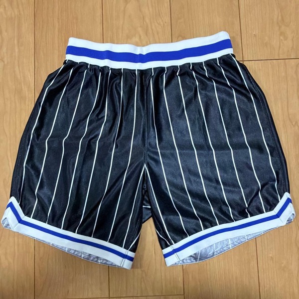 NBA ストライプ バスケットボールパンツ L