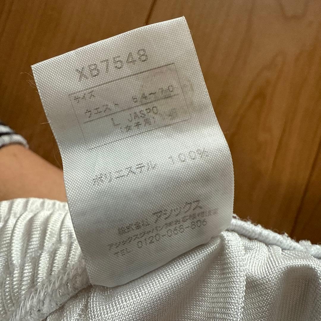 ASICS レディース バスケットボールパンツ ホワイト/ピンク/ブラック 光沢 (4/5)