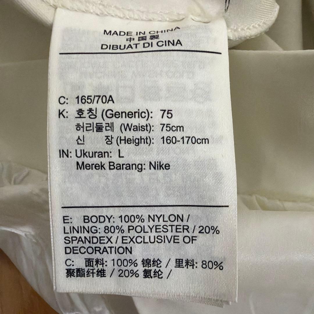 Nike ホワイト ショートパンツ レディース L (5/7)
