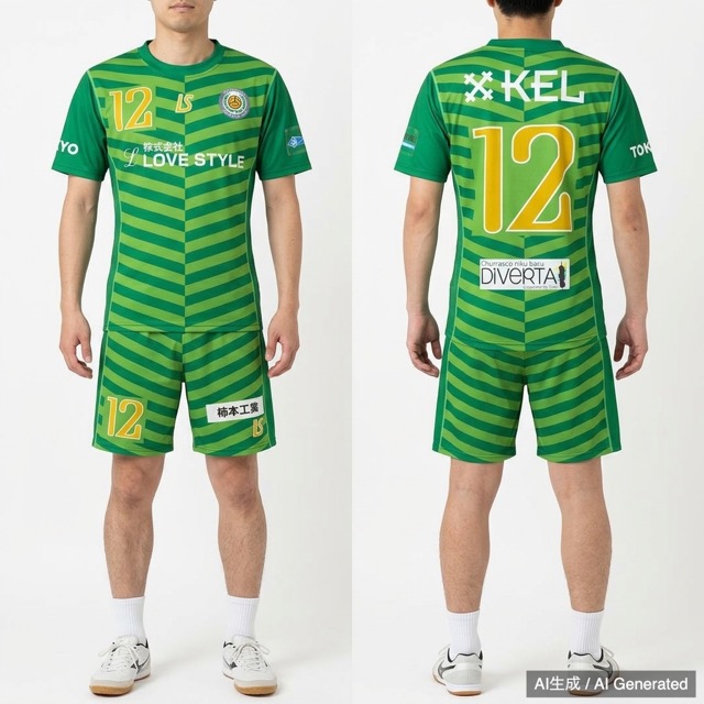 世田谷フットサルクラブ ユニフォーム 上下セット #12