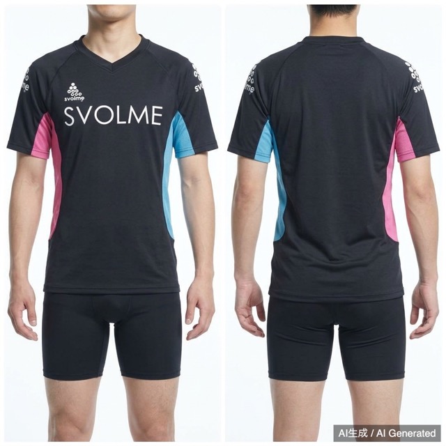 SVOLME プラクティスシャツ ブラック Lサイズ