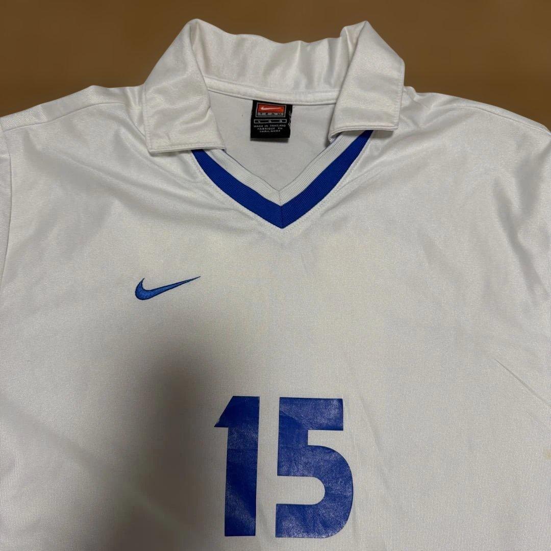 Nike サッカー ユニフォーム 上下 ホワイト/ブルー 15 (2/7)