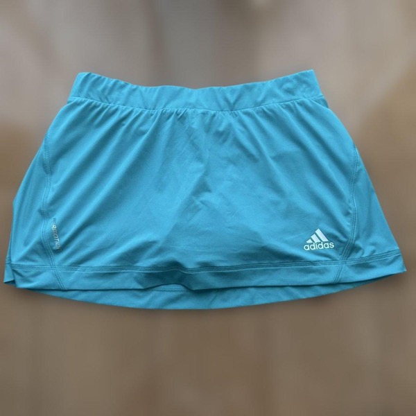 adidas adipower スカート M 青