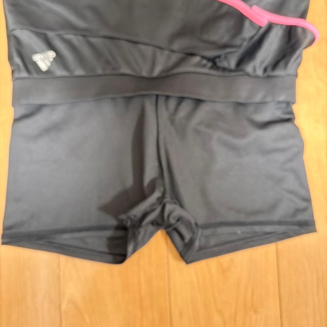adidas テニススカート ブラック/ピンク レディース XL (5/5)