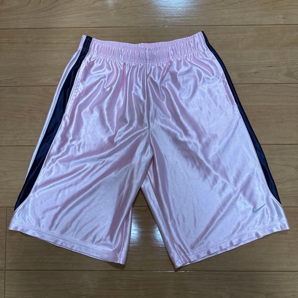 Nike DRI-FIT ピンク レディース バスケットボールパンツ L 光沢