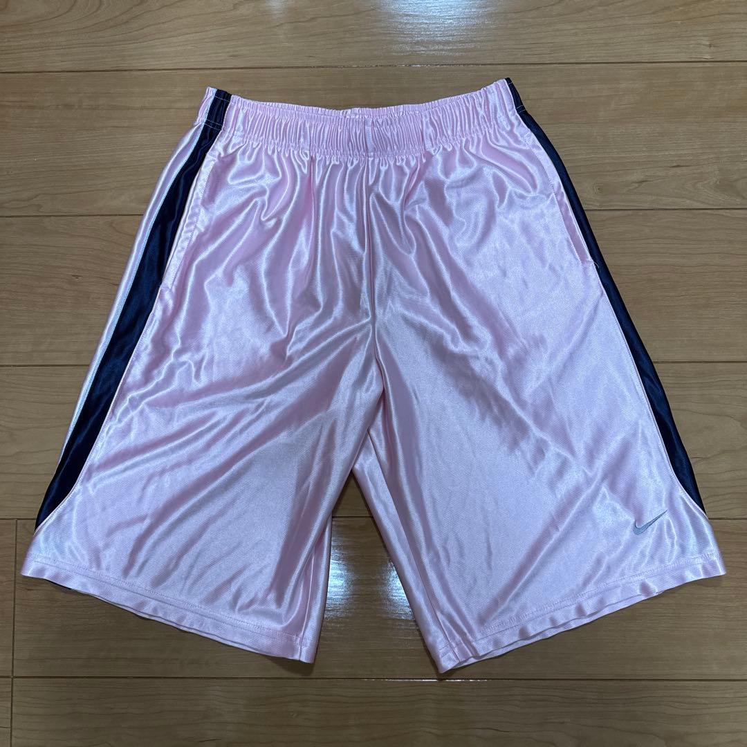 Nike DRI-FIT ピンク レディース バスケットボールパンツ L 光沢 (1/3)