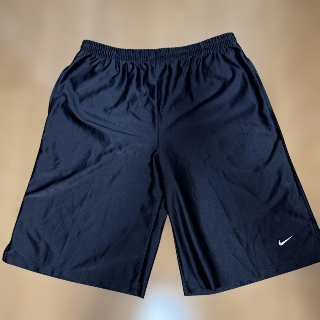 Nike サッカー パンツ Lサイズ 黒 ※腰ゴム伸びきり (2/4)