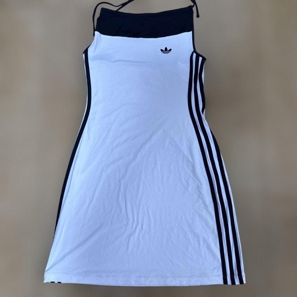 adidas ノースリーブミニワンピース M ピンク