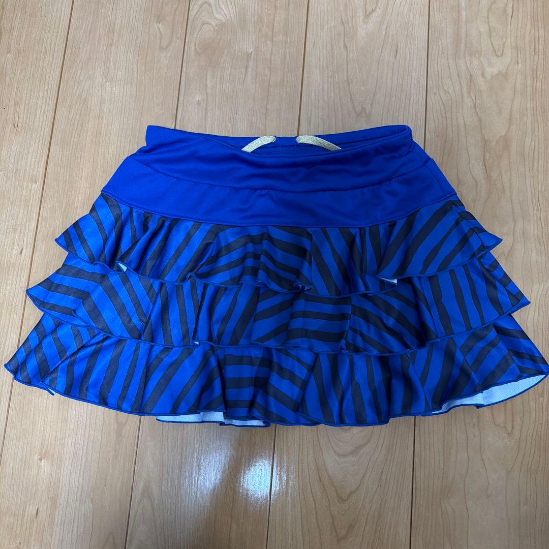 New Balanceブルー テニススコート レディースM (3/5)