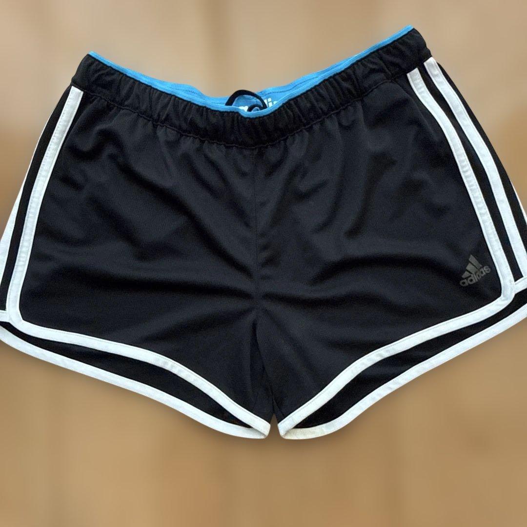 adidas climacool レディース ブラックショートパンツ S (2/4)