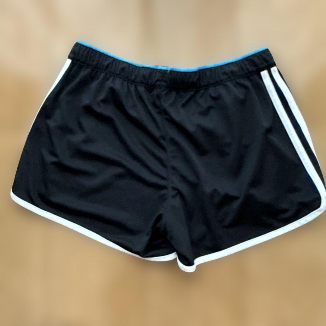 adidas climacool レディース ブラックショートパンツ S (3/4)