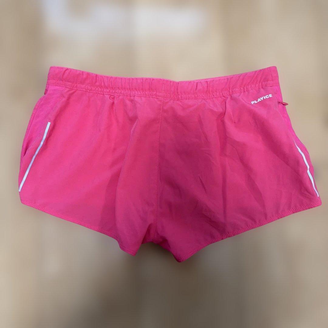 Reebok ピンク ランニング ショートパンツ J/M レディース (3/7)