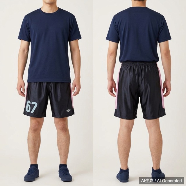 umbro サッカー パンツ S ブラック ピンク 67