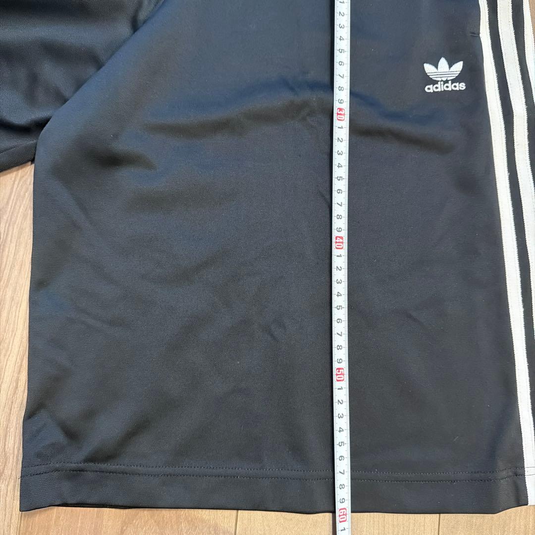 adidas ブラック 3本ライン キュロット レディースL (5/5)