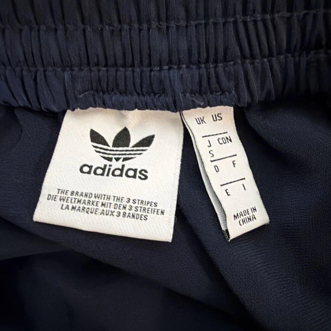 adidas ネイビー サテン フレアスカート S (3/7)