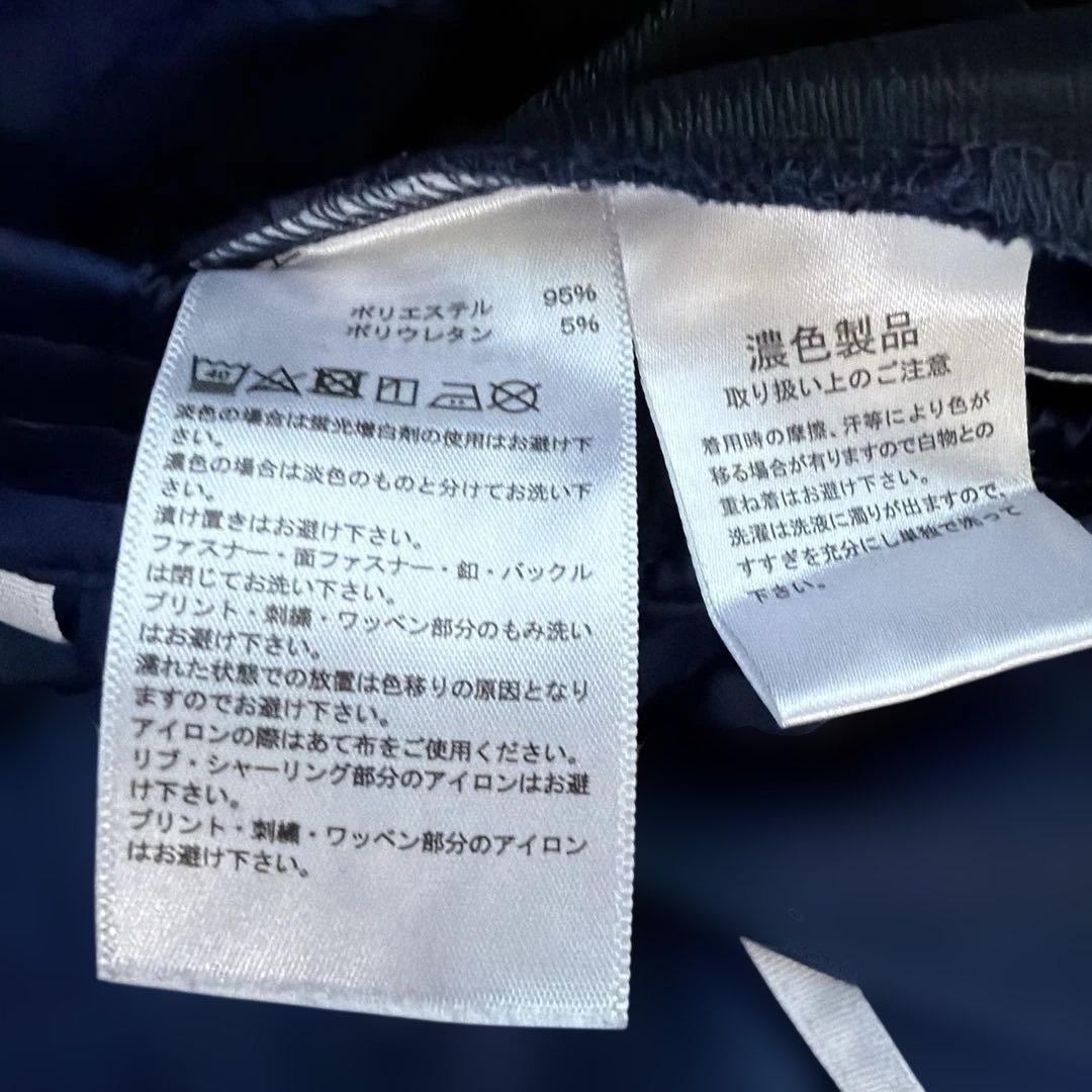 adidas ネイビー サテン フレアスカート S (4/7)