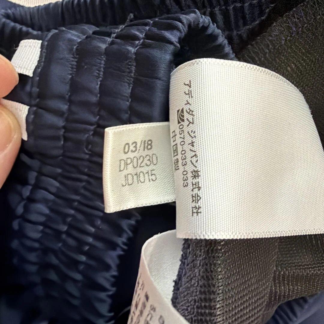 adidas ネイビー サテン フレアスカート S (7/7)