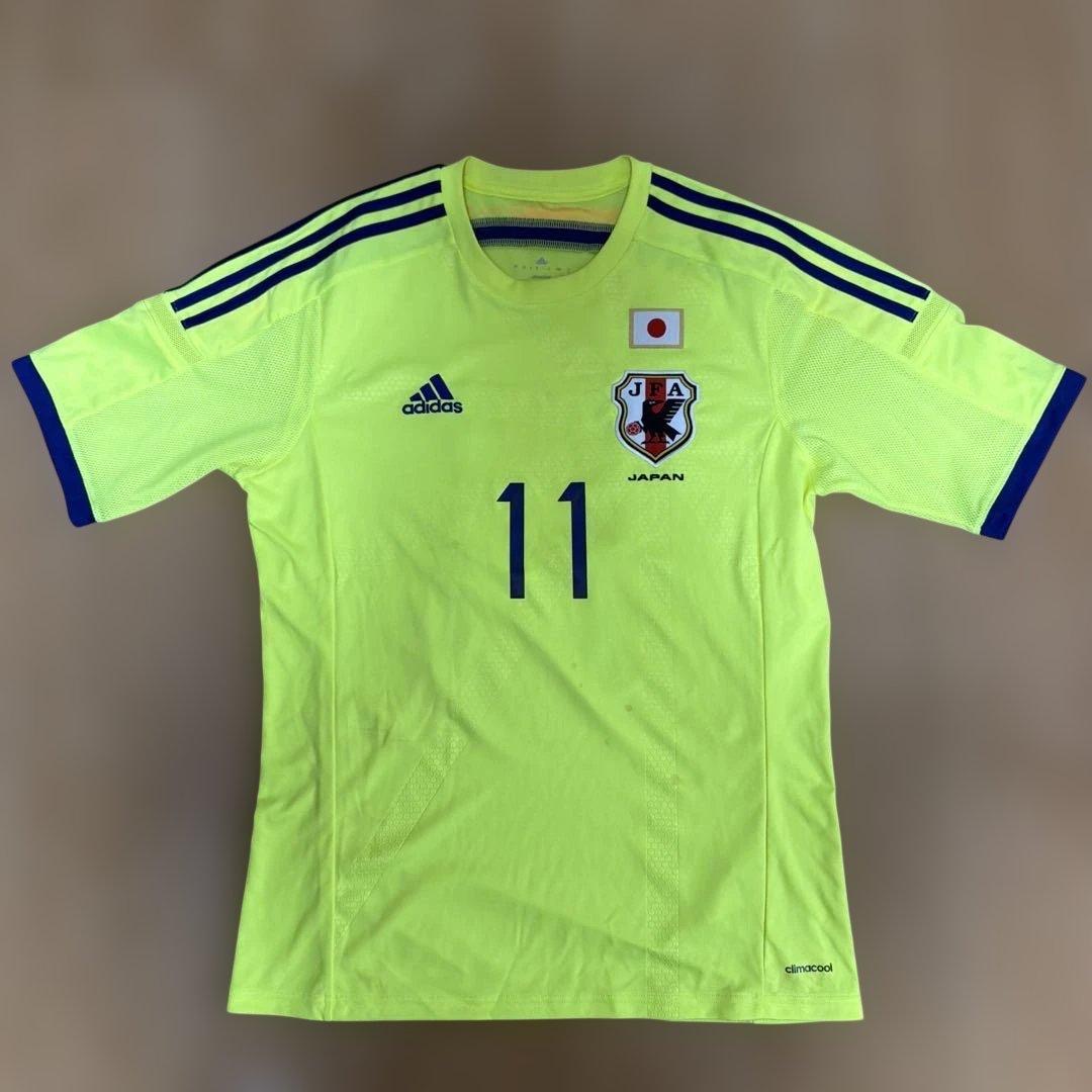 adidas サッカー日本代表 ユニフォーム 11番 柿谷 (2/6)
