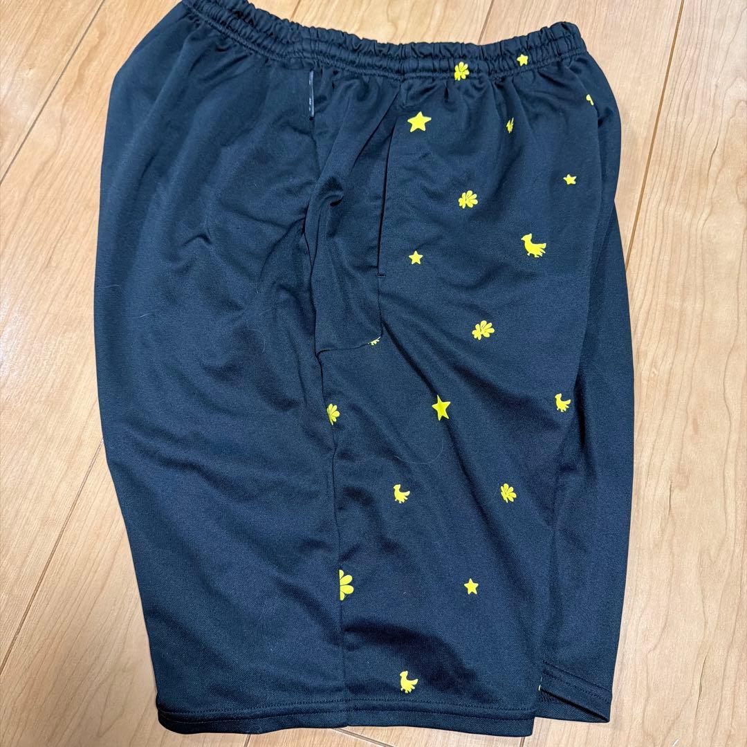adidas フード付きジャージ上下セット 黒/黄色 (4/8)