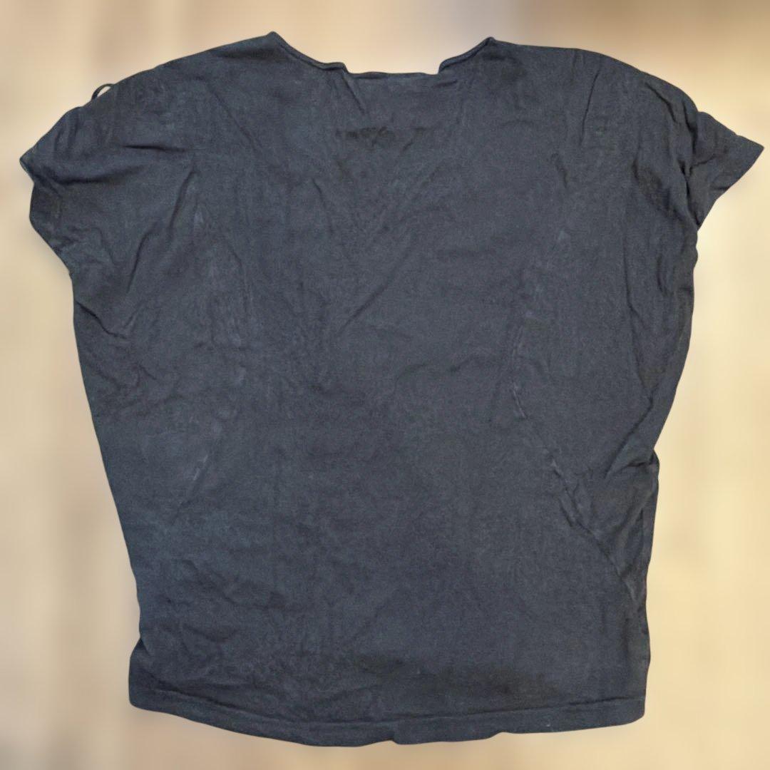 adidas レディース ブラック フリンジ Tシャツ & ショーパン セット (3/6)