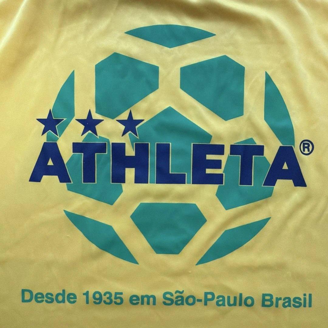 ATHLETA ノースリーブシャツ イエロー グリーン (4/4)
