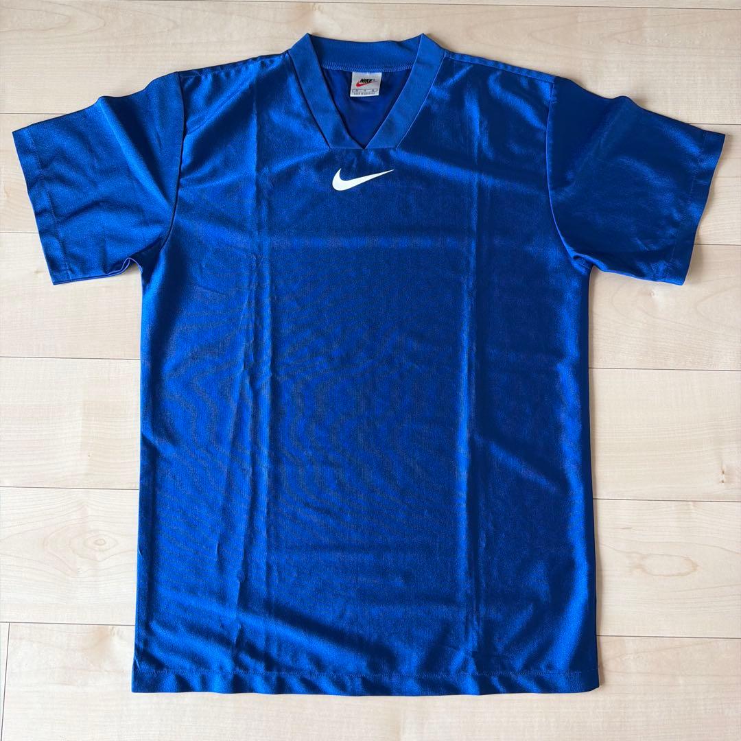 NIKE サッカー プラクティス シャツ ブルー M (2/5)