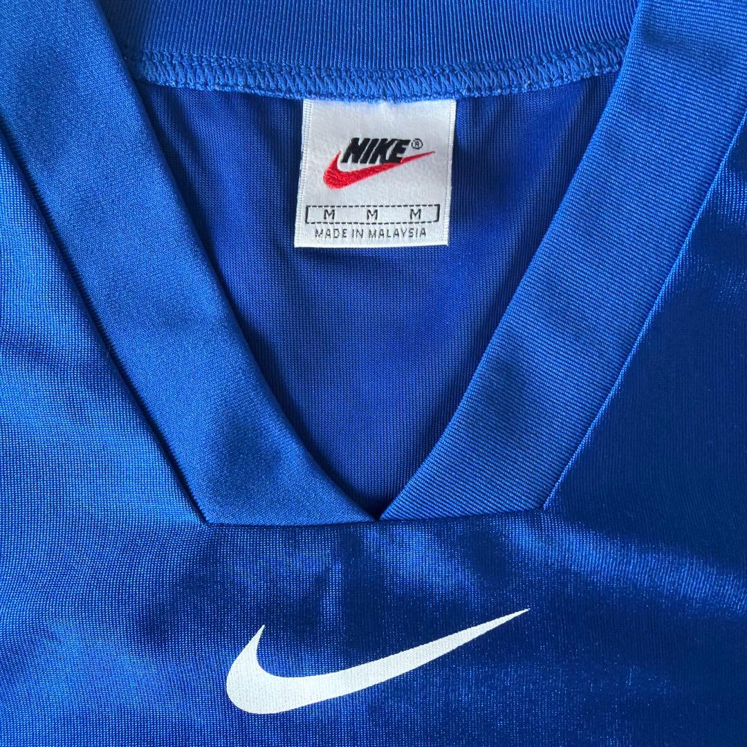 NIKE サッカー プラクティス シャツ ブルー M (3/5)