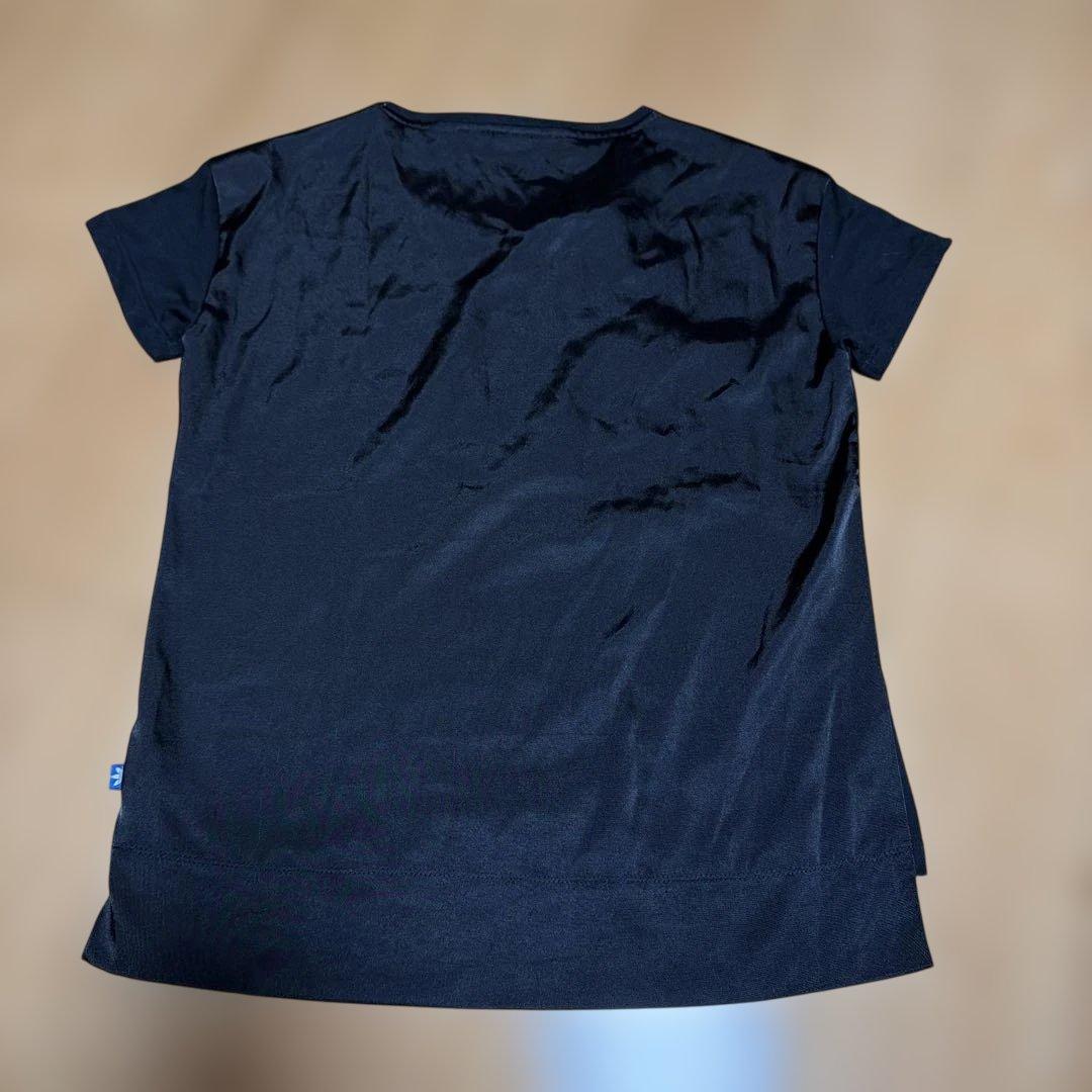adidas 半袖Tシャツ 黒 レディースM (3/6)