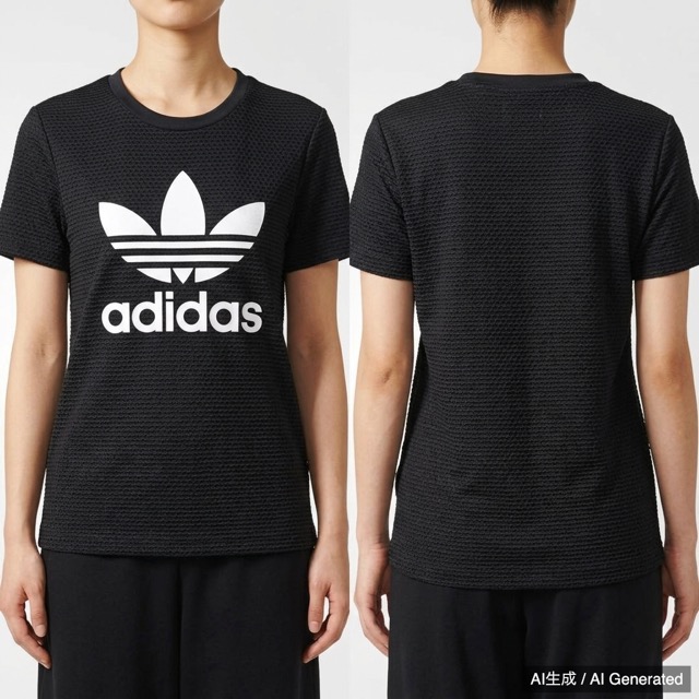 adidas 半袖Tシャツ レディース M 黒