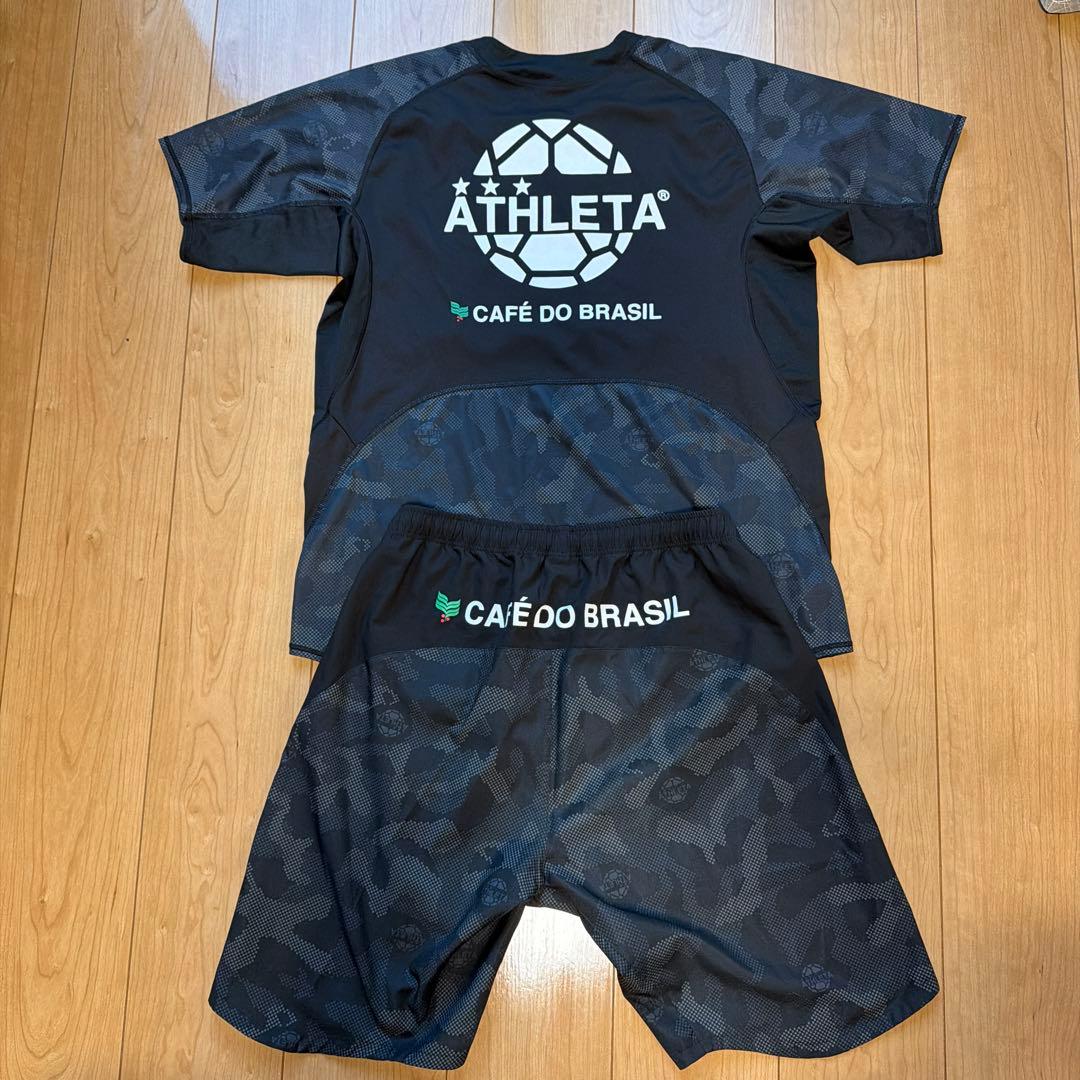 ATHLETA フットサル サッカー ユニフォーム 上下 セット 迷彩柄 L (2/7)