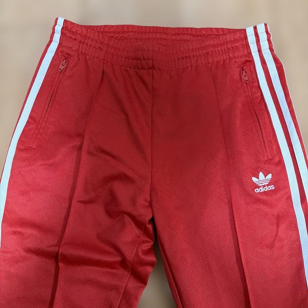 adidas オリジナルス ジャージ パンツ ED7462 レッド (3/5)