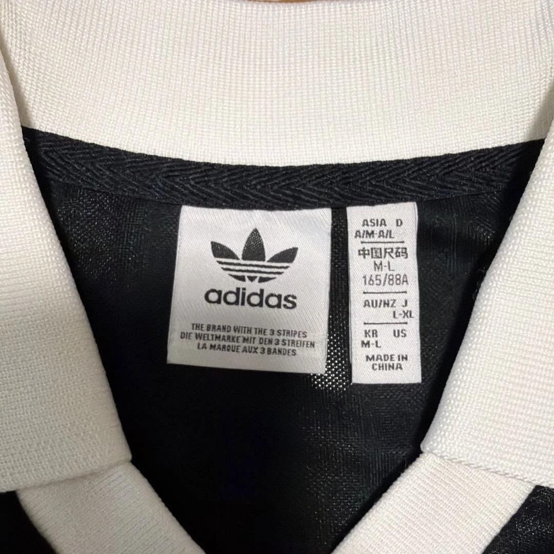 adidas ブラック ポロシャツ M-L (3/4)