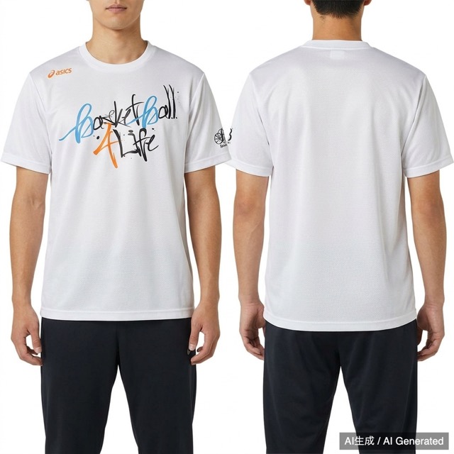 asics バスケットボール Tシャツ Basketball 4 Life M