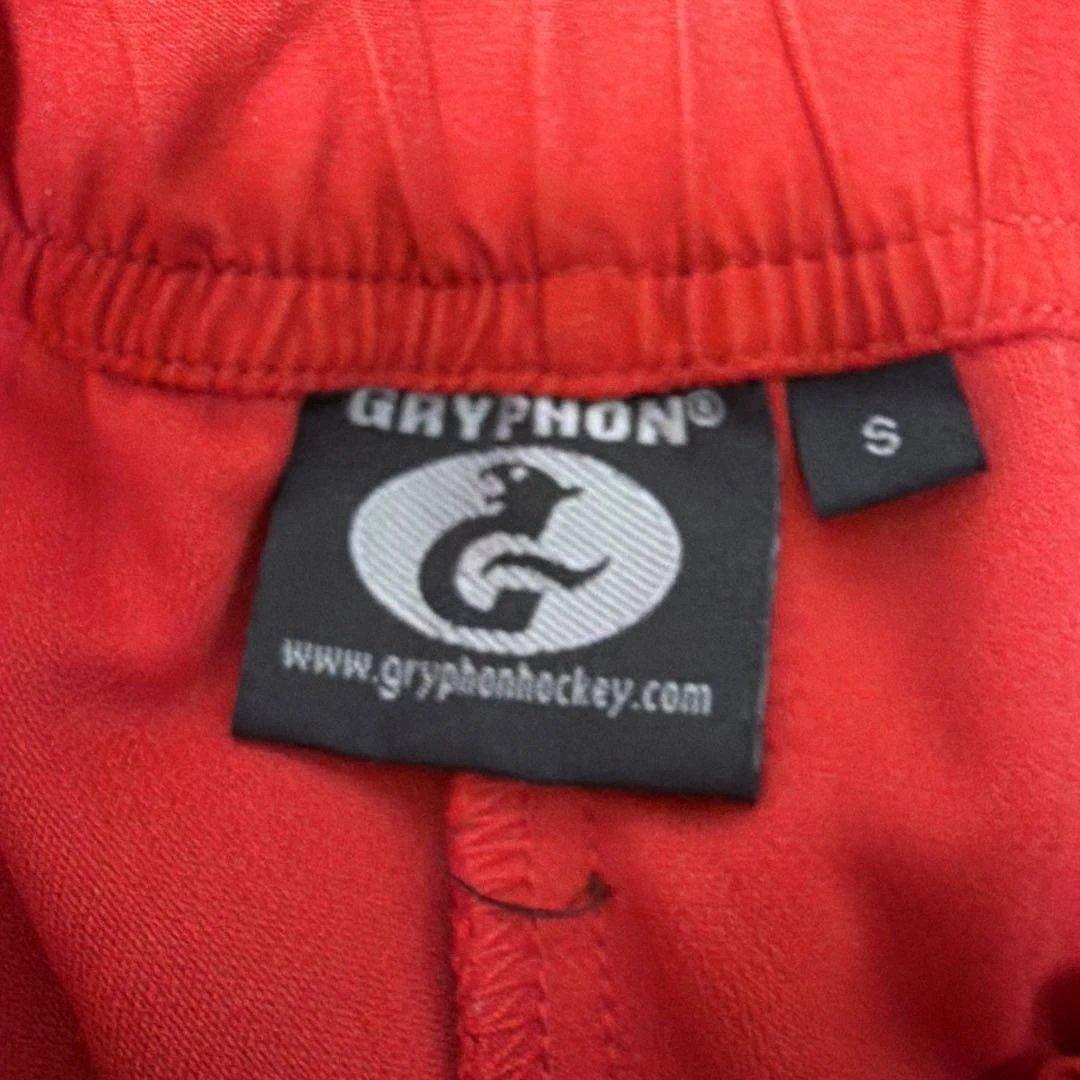 Gryphon レディース ホッケースコート レッド 17番 (7/7)