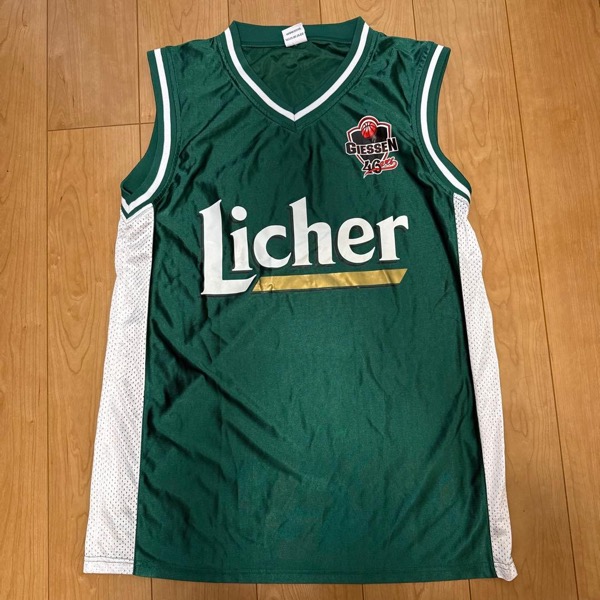 Licher GIESSENバスケットボールユニフォーム XL/XXL グリーン