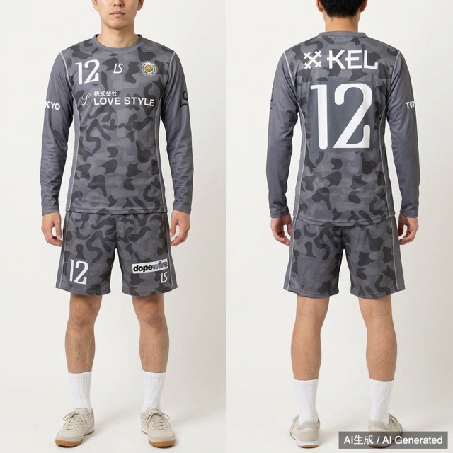 世田谷フットサルクラブ ユニフォーム 上下セット #12
