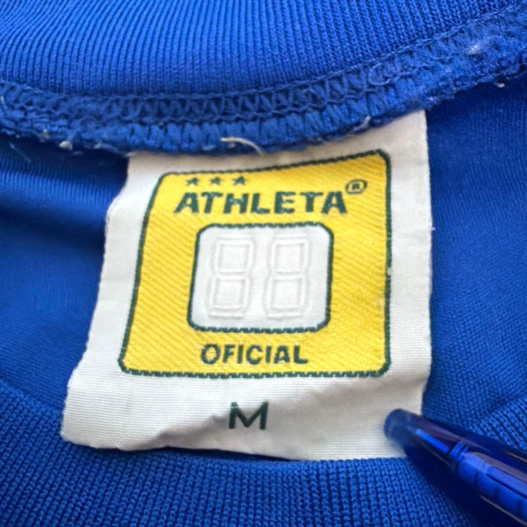 ATHLETA アスレタ ユニフォーム 上下セット ブルー Mサイズ (4/9)