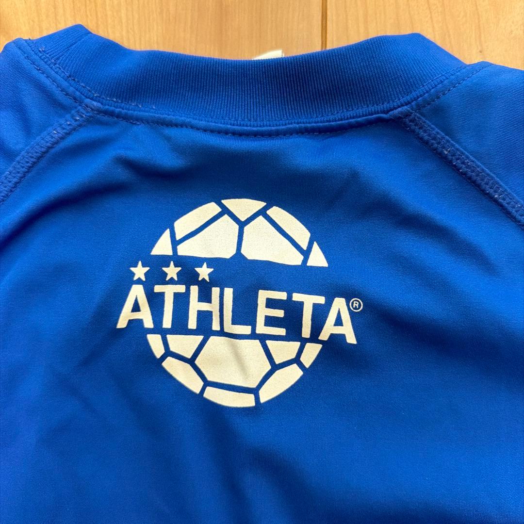 ATHLETA アスレタ ユニフォーム 上下セット ブルー Mサイズ (6/9)