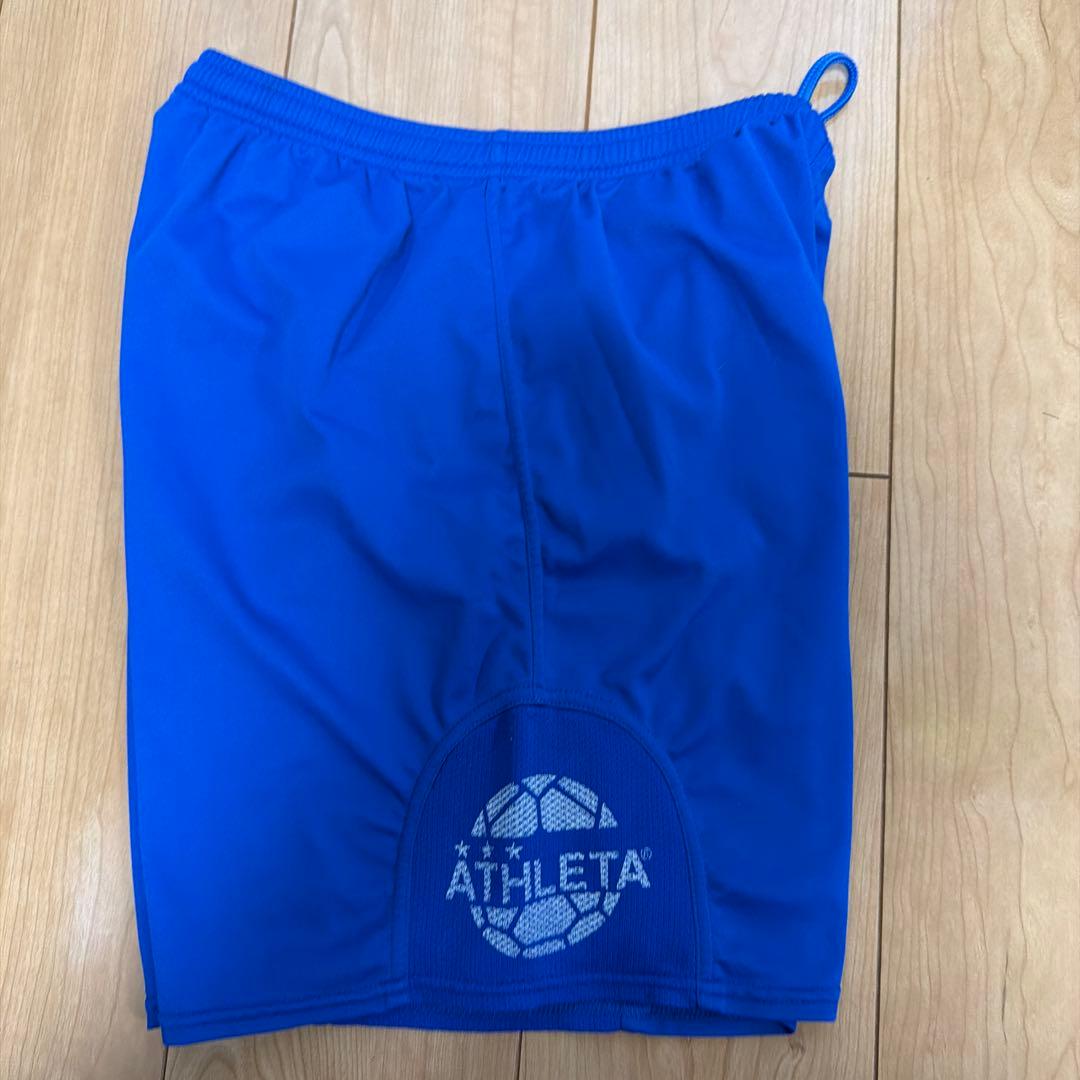 ATHLETA アスレタ ユニフォーム 上下セット ブルー Mサイズ (8/9)