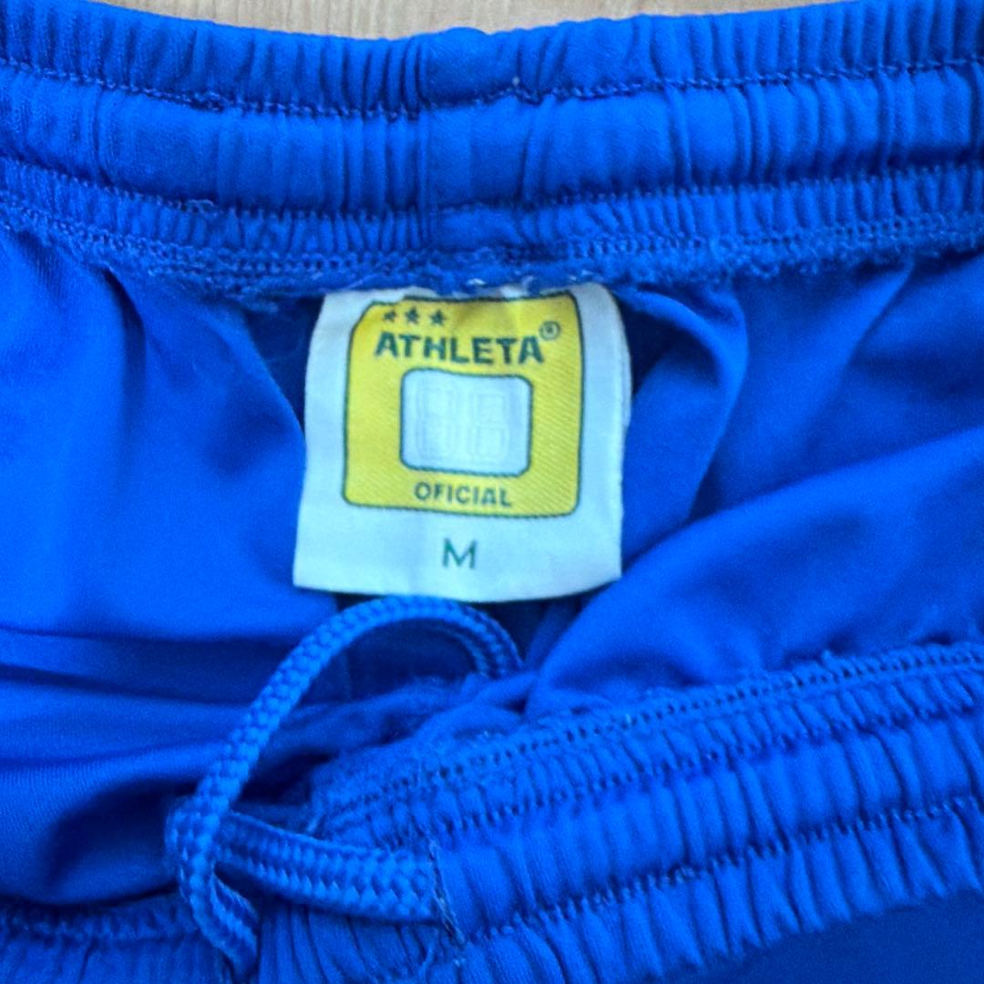 ATHLETA アスレタ ユニフォーム 上下セット ブルー Mサイズ (9/9)