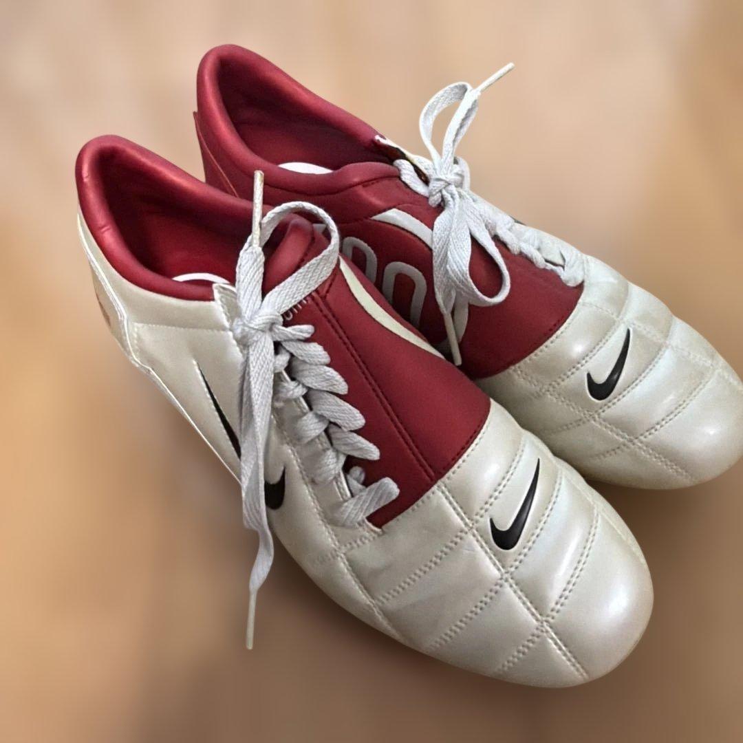 Nike Tital 90 III サッカーシューズ ホワイト/レッド 27.5 (2/6)