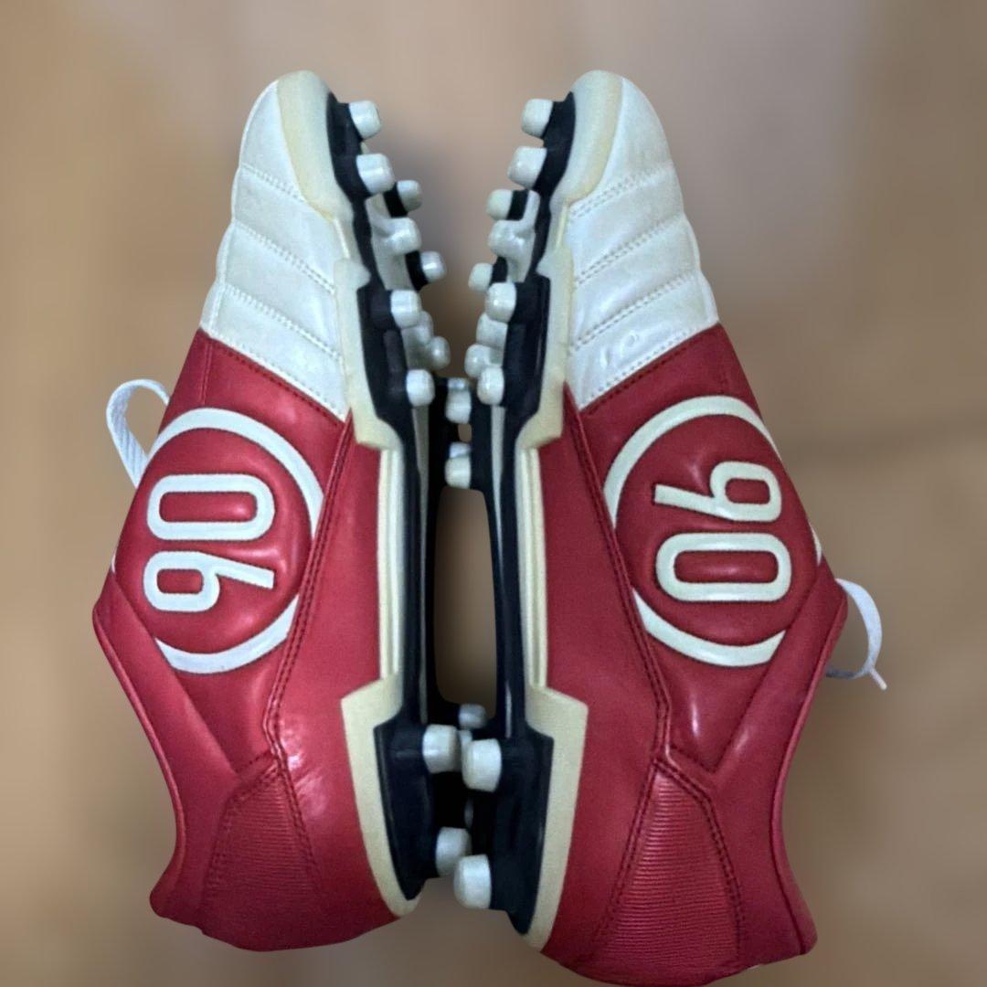 Nike Tital 90 III サッカーシューズ ホワイト/レッド 27.5 (4/6)