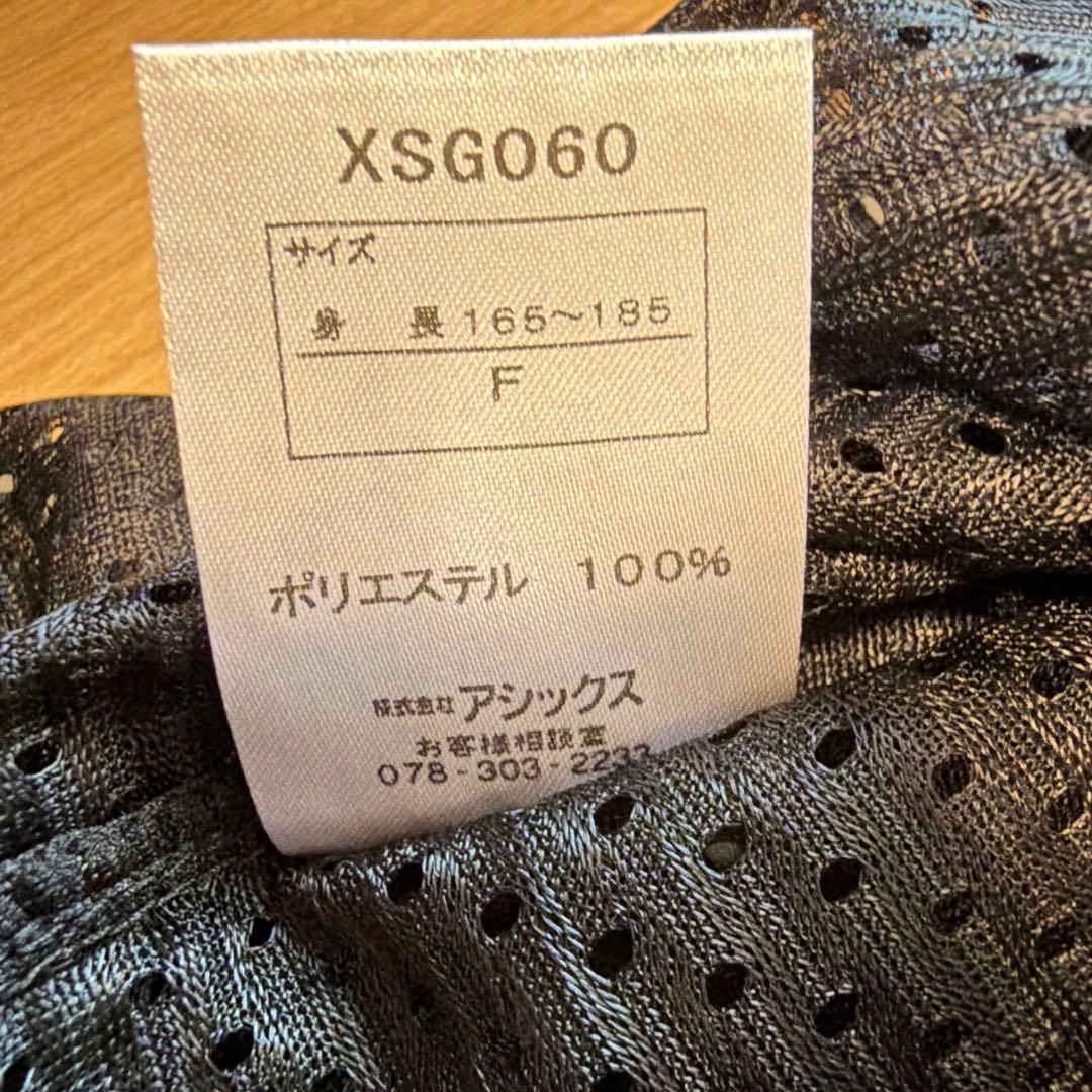asics サッカー メッシュ ビブス 黒 サイズF (4/4)