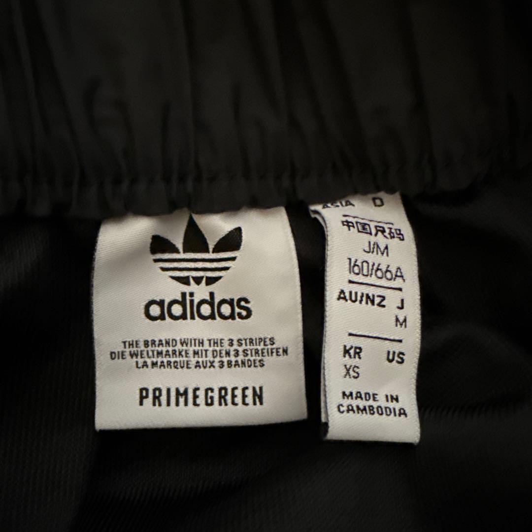 adidas PRIMEGREEN ブラックミニスカート J/M (3/3)